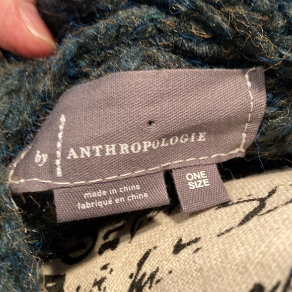 Stevie Fringed Green Knit Kimono One Size - Picture 6 of 7